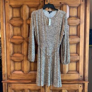Banana Republic Leopard Print Dress